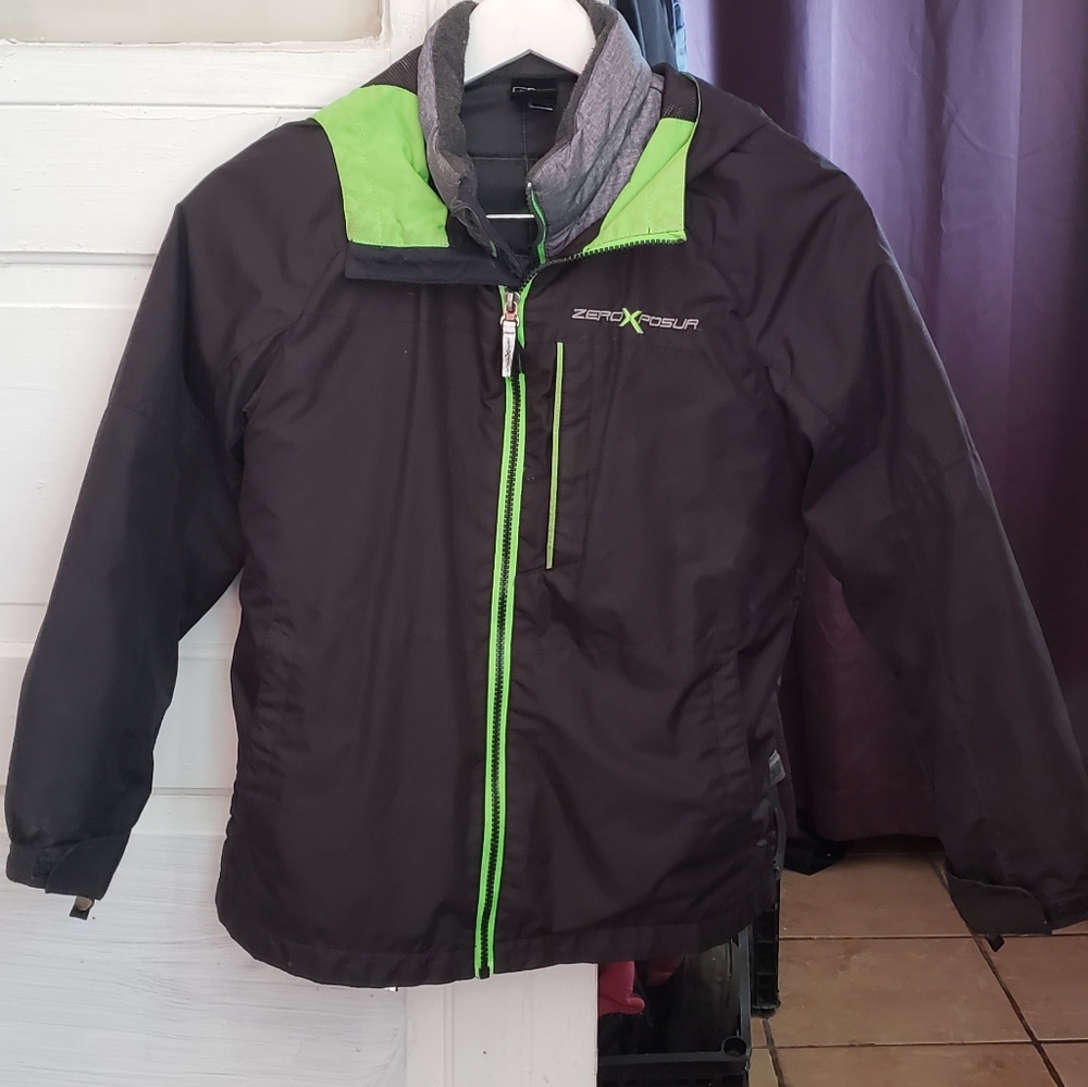 Zero Exposure boys 2 in one coat